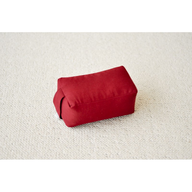 mini-zafu rectangle rouge