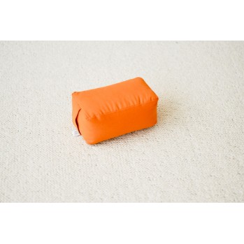 Mini-zafu rectangle orange (épeautre)