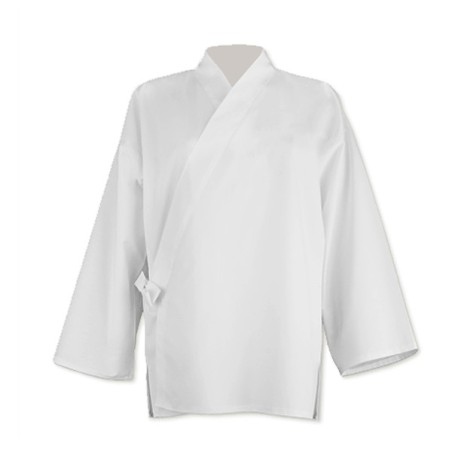 Veste Juban classique en coton, blanche Veste Juban classique en coton, blanche
