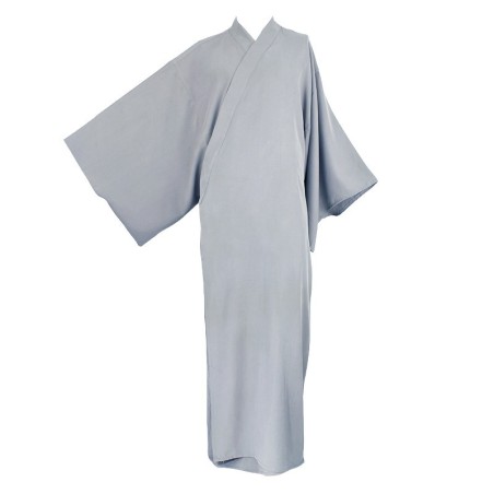 kimono long gris clair pour zazen kimono long gris clair pour zazen
