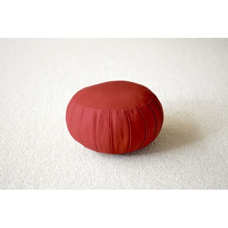 Zafu petit modèle (kapok) rouge Zafu petit modèle (kapok) rouge