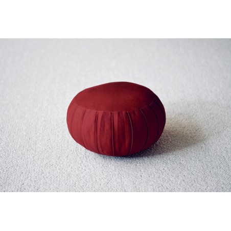 Zafu petit modèle (kapok) bordeaux Zafu petit modèle (kapok) bordeaux