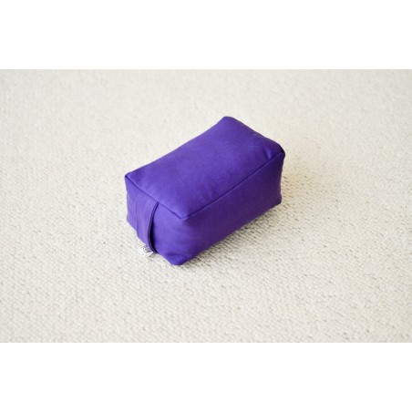 Mini-zafu brique (épeautre) violet