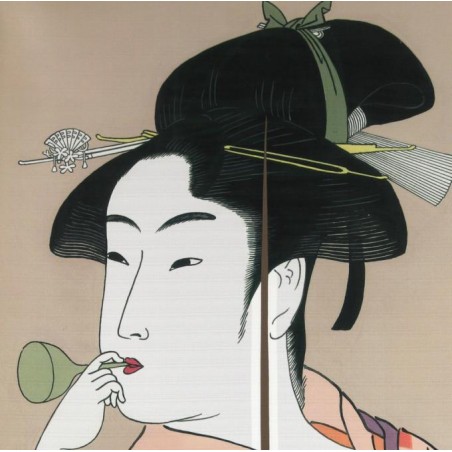 Noren Kamaruro , rideau japonais