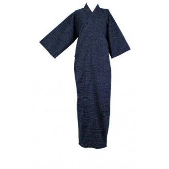 Kimono Long bleu nuit (points)