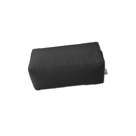 Zafu rectangulaire (épeautre) noir pour la méditation Zafu rectangulaire (épeautre) noir pour la méditation